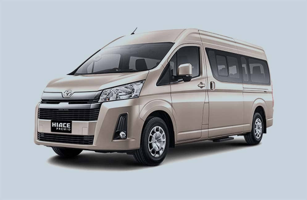 Hiace Premio (+ driver)
